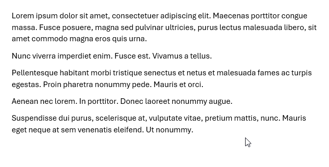 Cut and paste multiple text using Ctrl in Word